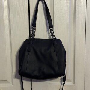 Simply Vera Wang Jordan Satchel Purse - Black